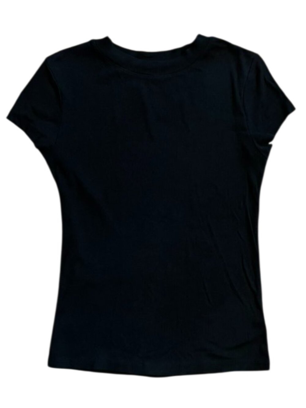 A New Day Simple Black T-Shirt (S)